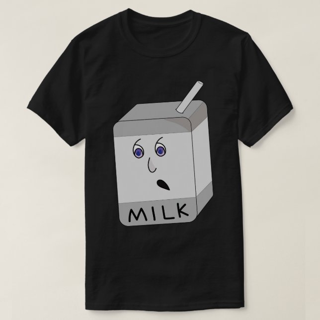 Camiseta Una linda tonelada de leche (Diseño del anverso)
