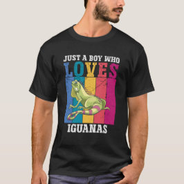 Camiseta Una linda vida divertida de la iguana es gracioso 