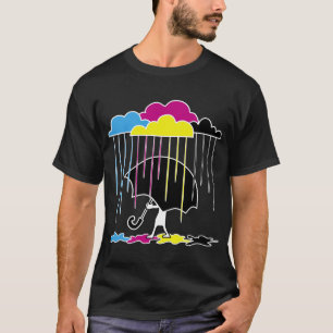 Camiseta Una lluvia colorida