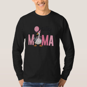 Camiseta Una loca mamá de oca, primera dama de cumpleaños