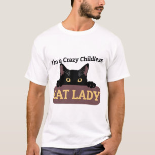 Camiseta Una loca señora de gatos sin hijos Kamala Harris 2
