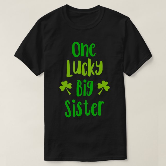 Camiseta Una Lucky Big Sister St (Diseño del anverso)