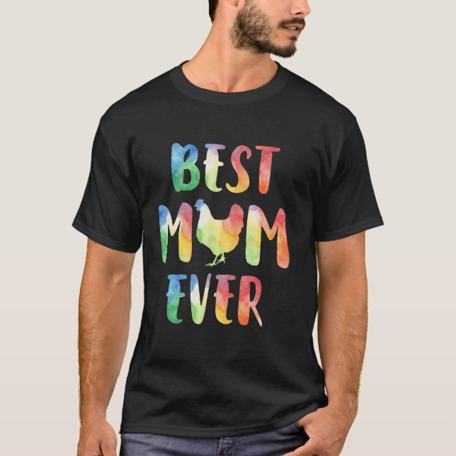 Camiseta Una Madre Divertida Siempre Ama El Pollo Hen Wawte (Anverso)