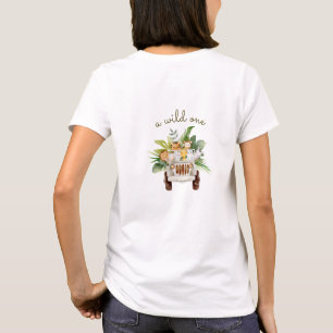 Camiseta Una madre salvaje de un Safari en Baby Shower
