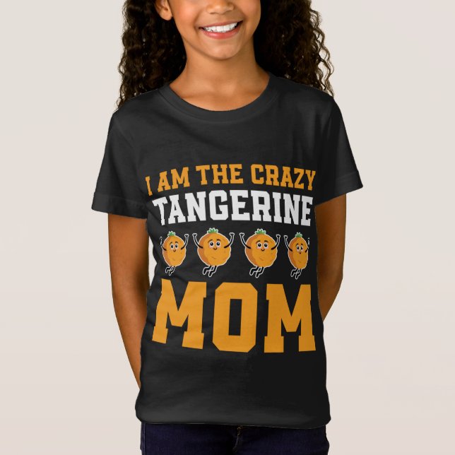 Camiseta Una Madre Tangerina Divertida Costume Amar A Los N (Anverso)