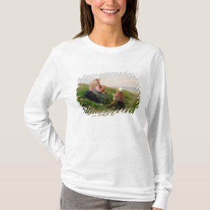 Camiseta Una madre y sus pequeños niños