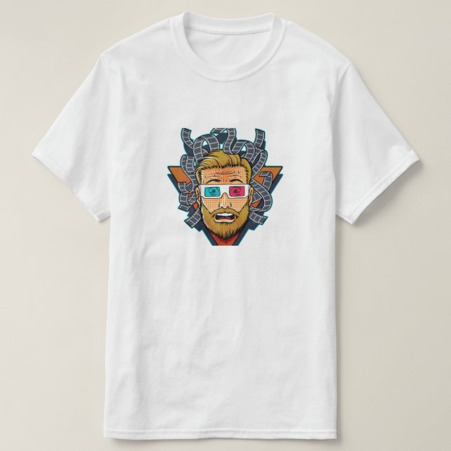 Camiseta Una magnífica camiseta. (Diseño del anverso)