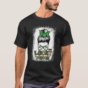 Camiseta Una mamá afortunada se aburre y desordenada Bun Sa