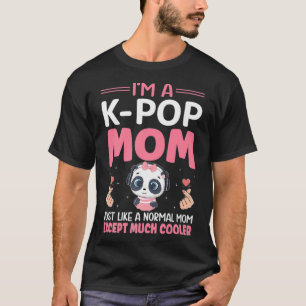 Camiseta Una mamá de KPop Kawaii Anime Chica Boba Drinker d