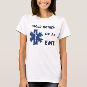 Camiseta Una mamá orgullosa de un EMT
