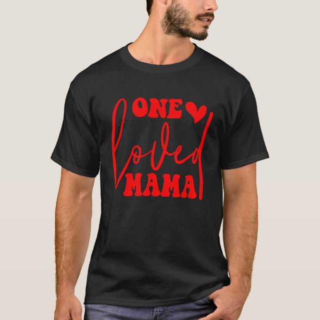 Camiseta Una mamá querida (Anverso)