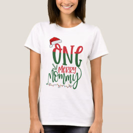 Camiseta Una mami mora Navidades coincidentes