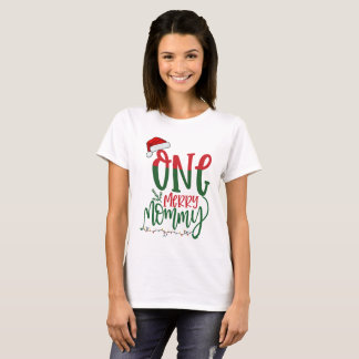 Camiseta Una mami mora Navidades coincidentes