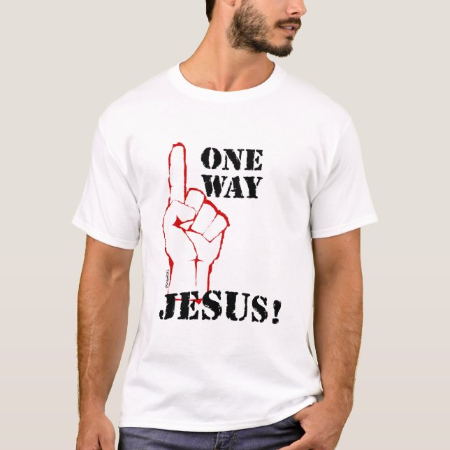 Camiseta Una manera: ¡Jesús! (Anverso)