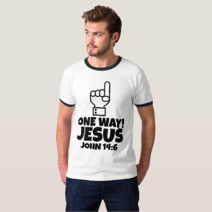 CAMISETA UNA MANERA JESUS CHRISTIAN T-SHIRT