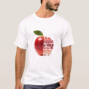 Camiseta Una manzana al día