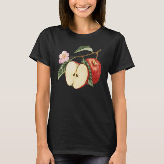 Camiseta Una manzana de buen aspecto colgando de una rama j