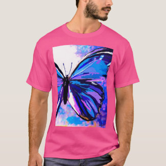 Camiseta Una mariposa tan azul