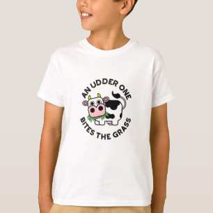Camiseta Una Mata Mete Un Cow Grass Funny Pun