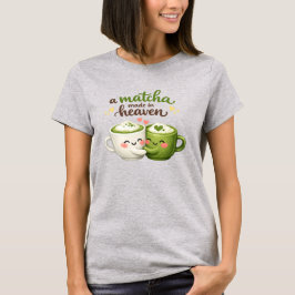 Camiseta Una Matcha Hecha en el Cielo Divertido Juego de Pa