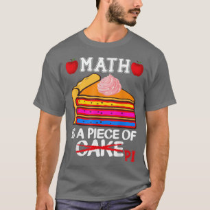 Camiseta Una matemática divertida es un pedazo de la estudi