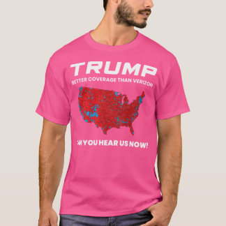 Camiseta Una mejor cobertura de Trump que el apoyo republic