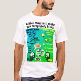 Camiseta Una mente de colmena (luz)