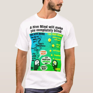 Camiseta Una mente de colmena (luz)