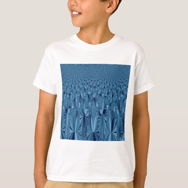 Camiseta Una mezcla de azul (Anverso)