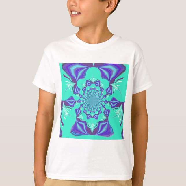 Camiseta ¡Una mezcla de Kaleidoscope y Mandala Art! (Anverso)