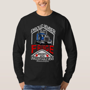 Camiseta Una Minoría Fringe Orgullosa Miembro Con Lo Inacep