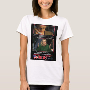 Camiseta Una mirada sarcástica a Hillary para el president
