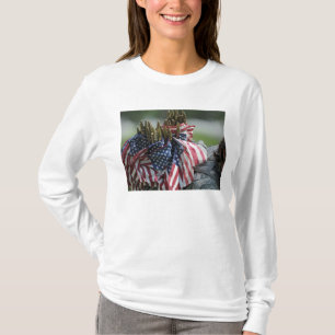 Camiseta Una mochila de un soldado del ejército