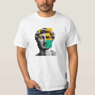 Camiseta Una moderna escultura 3D "El David de Miguel Ángel