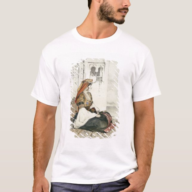 Camiseta Una mujer judía de Gibraltar, de 'bosquejos del (Anverso)