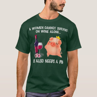 Camiseta Una mujer no puede sobrevivir con la soldadura de