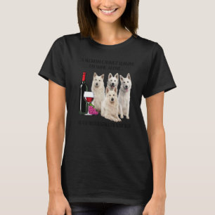 Camiseta Una Mujer No Puede Sobrevivir Solo En El Vino Berg