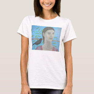 Camiseta Una mujer y un mirlo son uno