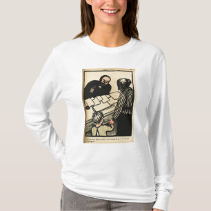 Camiseta Una mujer y un niño entregan sus ahorros