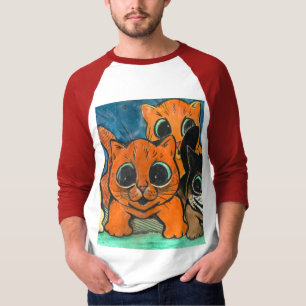 Camiseta Una multitud de gatos de Louis Wain