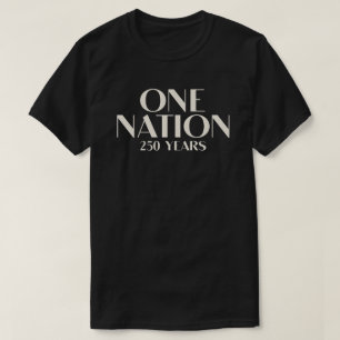 Camiseta Una Nación 250 Años Patrióticos