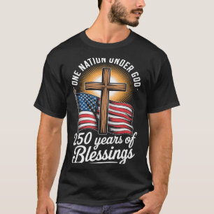 Camiseta Una Nación Bajo Dios 250 Años Aniversario 250