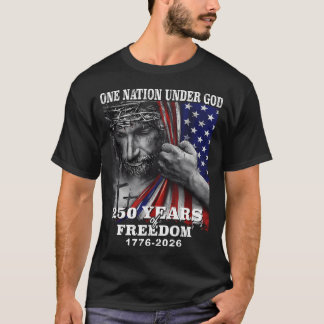 Camiseta Una Nación Bajo Dios 250 Años De