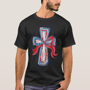 Camiseta Una Nación Bajo Dios Bandera De EE. UU. Patriótico