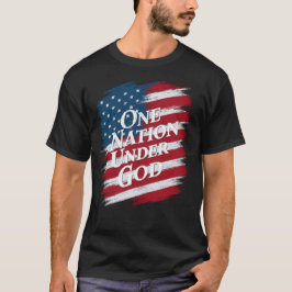 Camiseta Una nación bajo Dios, Día de la Independencia, Est