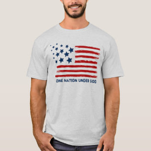 Camiseta Una nación bajo Dios Patriótico