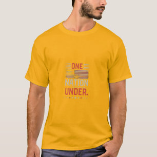 Camiseta Una nación bajo: Unidos nos ponemos camisetas"