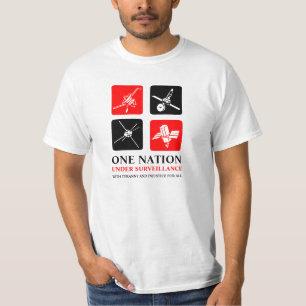 Camiseta Una nación bajo vigilancia