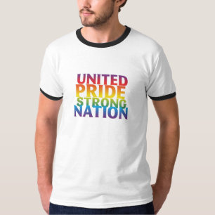 Camiseta Una nación fuerte del Orgullo Unido