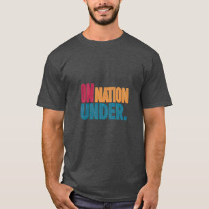 Camiseta Una nación, un latido cardíaco - Unidos apoyamos a